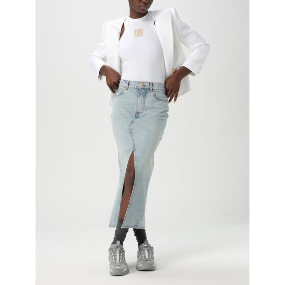 Balmain Jacket Woman White - Picture 2 of 4